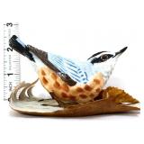 Lenox porcelain red breasted nuthatch bird figure