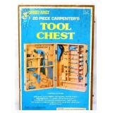 Vntg Handy Andy childs tool chest w/ contents