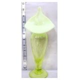Gibson 7in topaz jack in pulpit vase, glows