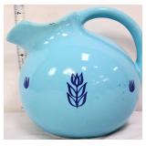 Vntg Cameron dutch blue ball pitcher