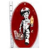 Porcelain 5.75x10 Arden Milk sign
