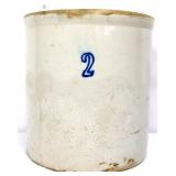 Vntg 2gal stone pickle crock see photos