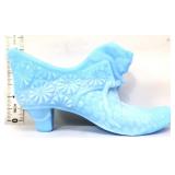 Boyd blue/white slag daisy & button shoe