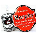 Porcelain 10x8 Murphy Paints sign