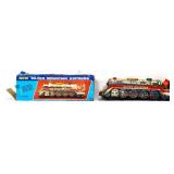 Vntg battery op train car w/ org box untested