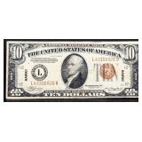1934A WWII $10 Hawaii note