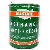 Vntg 1gal All State Methanol Anti-Freeze can
