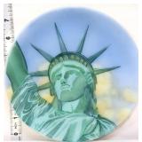 Fenton 7in statue of liberty collectors plate