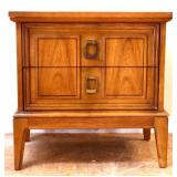 MCM Dixie 2 drawer nightstand