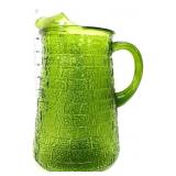 Bartlett Collins brick road avocado green pitcher