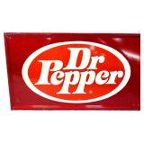 Metal 23.25x13.25 Dr Pepper sign
