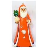 Jim Shore SC Orange Santa ornament