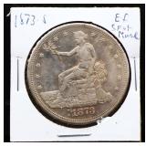 1873S trade dollar