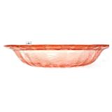 Pink depression poinsettia veggie bowl