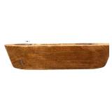 Wood 10in dough bowl