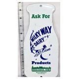 Porcelain 4.5x10 Milky Way Dairy sign