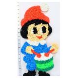 Vntg plastic popcorn 19in drummer boy