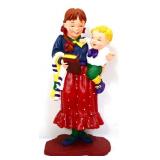 Department 56 Ruthann & Baby Patrick figure