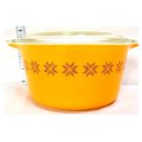 Vntg Pyrex homestead #473 dish w/ lid