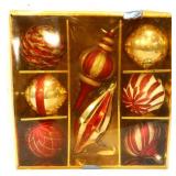 Lot of Martha Stewart ornaments in box
