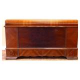 Vntg waterfall cedar lined chest