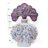 Fenton New Century perfume w/ iridized stopper