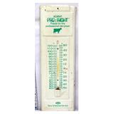 Vntg metal 4.5x14 Agway Dairyman thermometer
