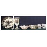 Mixed estate clear glass lot