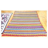 Vntg 97x76 colorful afghan see photos