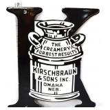 Porcelain 9x10 Kirschbraun Creamery sign