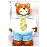 Bear figural 12in cookie jar