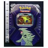 Sealed Pokemon Tyranitar Triple Whammy set in tin