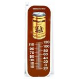 Vntg metal 5.75x16 Honey Bee Snuff thermometer