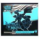 Sealed Pokemon ETB Black Bolt card set
