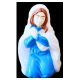 Vntg 27in kneeling Mary blow mold NO SHIPPING