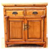Asian style 2 door, 2 drawer server see photos
