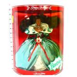 1995 Happy Holidays Barbie in org box NO SHIPPING