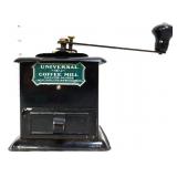 Vntg black metal Universal coffee mill