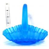 Westmoreland blue satin basket