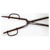 Vintage metal curling iron