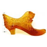 Fenton amber daisy & button shoe