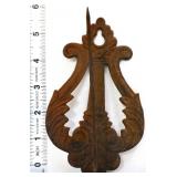 Vintage wall hanging receipt hook