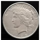 1925 peace dollar