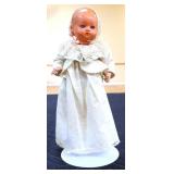 Vintage Hermann Steiner doll with stand