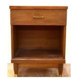 MCM 1 drawer nightstand