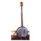 Vntg Framus 5 string banjo, made in Germany