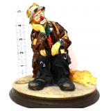 Emmett Kelly Best Of Friends clown w/ dog figure