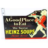 Porcelain 10x7 Heinz Soups sign