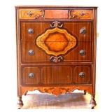 1920s 4 drawer tall chest see photos