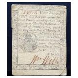 1777 Pennsylvania 4 pence colonial note